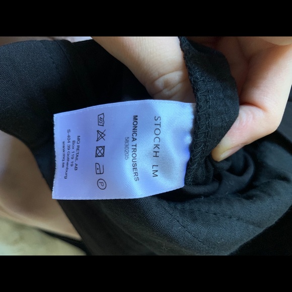 Stockh LM Black Monica Trousers Swedish - Picture 7 of 8